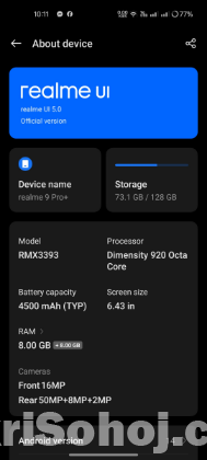 Realme 9 pro plus